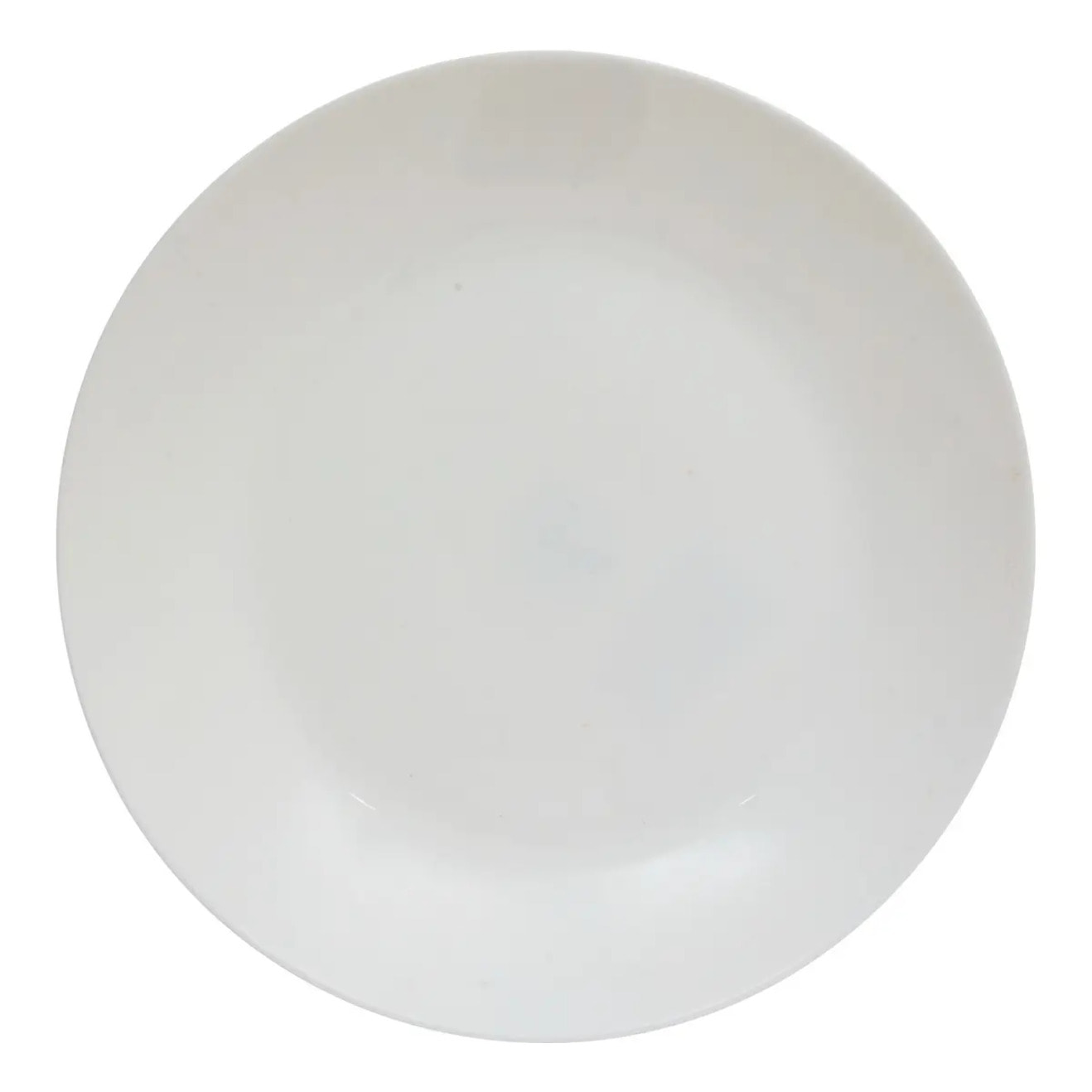Lot de 6 Assiettes plates Louise D25cm blanc