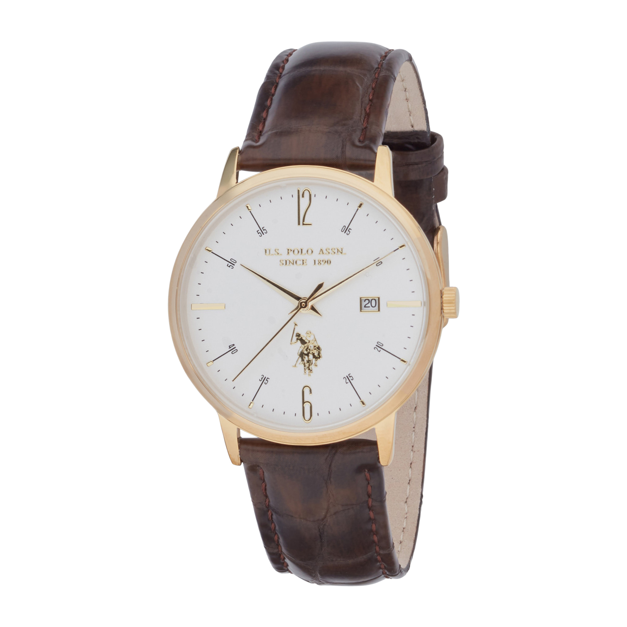 Orologio U.S. Polo Assn. in pelle