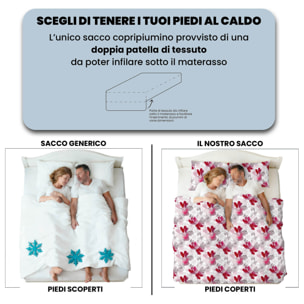 COPRIPIUMINO FASHION, 100% Microfibra, No Stiro - PASSION