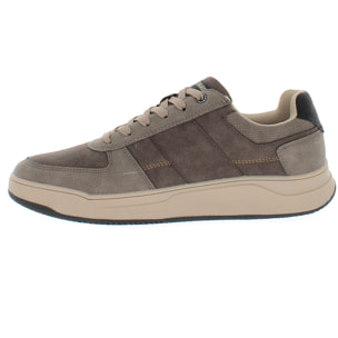 Armata di Mare Scarpe Uomo Sneakers Basse Stringate con Soletta Rimovibile in Memory Foam AMU 2N817 Taupe
