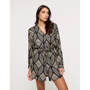 Vestido corto Negro - Darkana