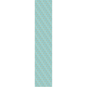 Papier peint intissé pré-encollé - SCANDINAVE AQUAMARINE LOSANGES - 1 rouleau