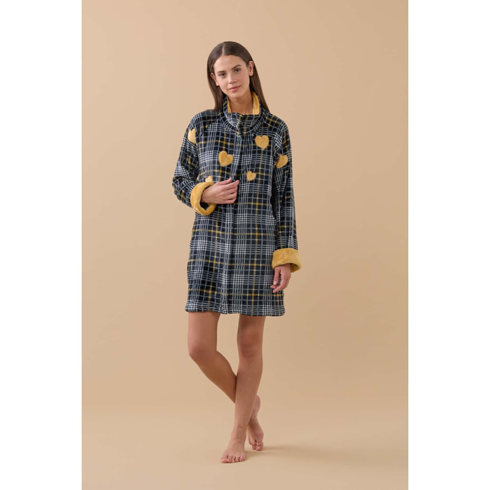 Vestaglia donna coral rossy Noidinotte