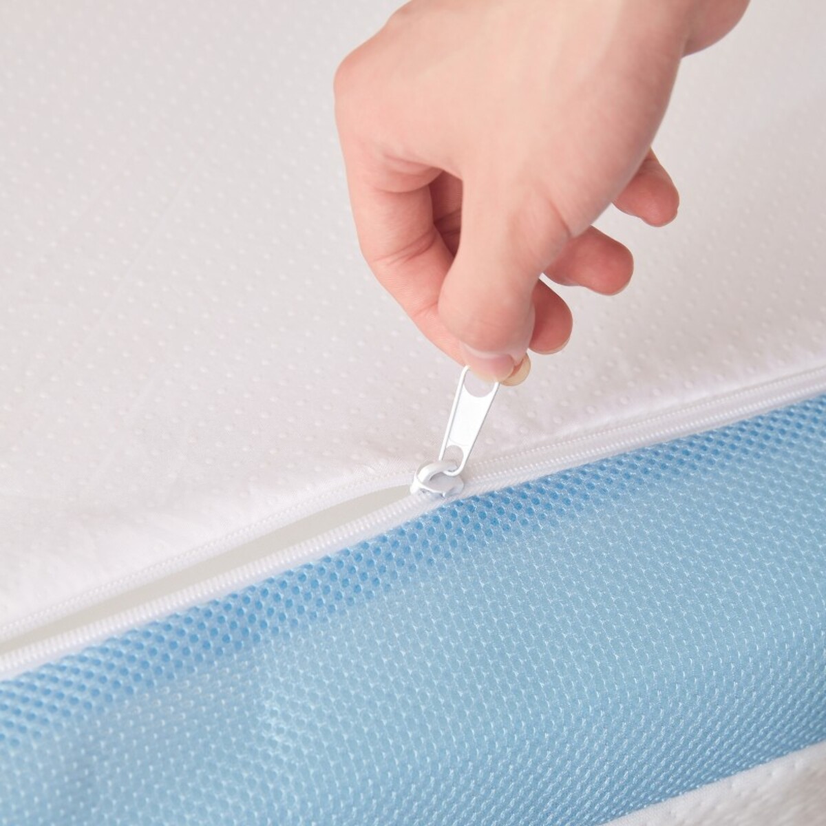 Matelas Universel | Mémoire de forme | Housse rafraîchissante été et déhoussable