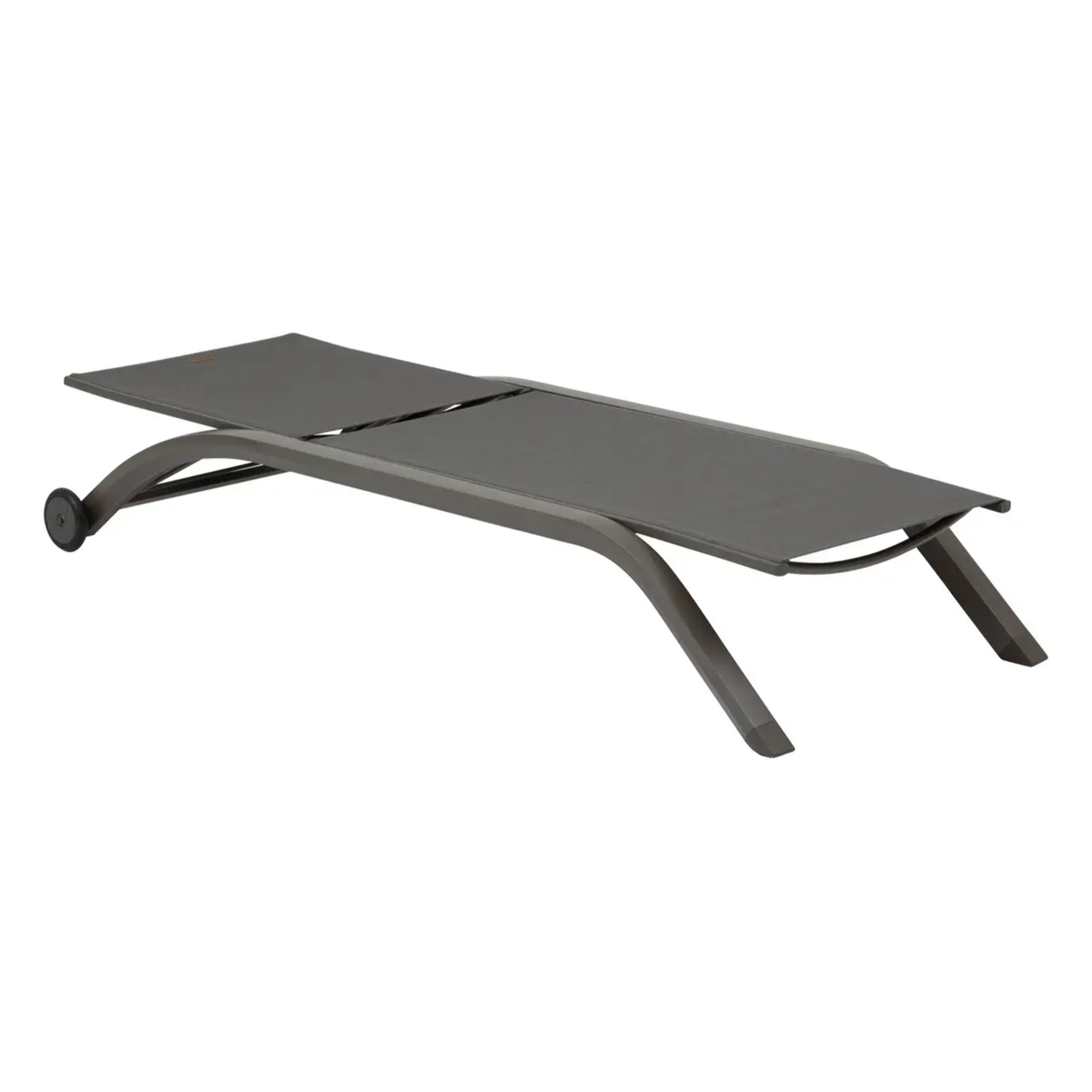 Transat "Jimani" anthracite & graphite 2 roues en aluminium et texaline