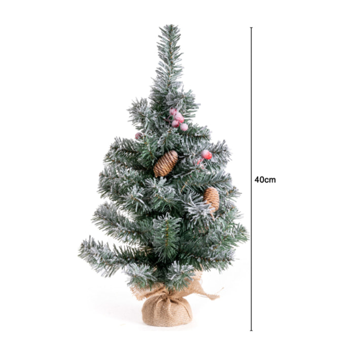Albero Natalizio Con Rametti Innevati Modello Laives