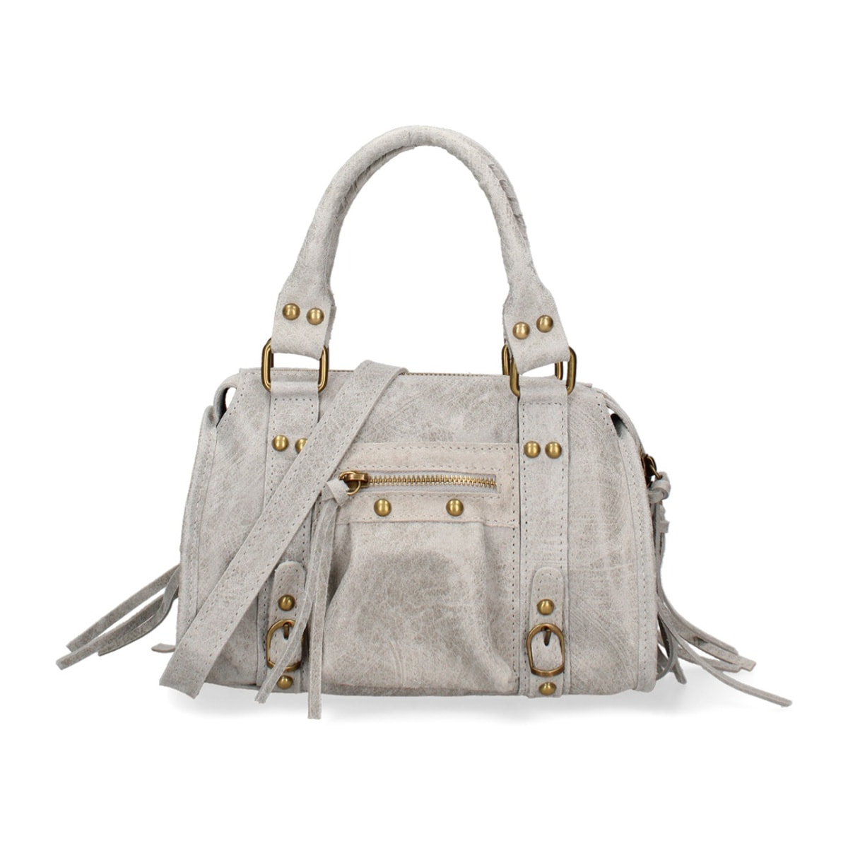 Borsa a spalla da donna - Modello Erisia - Vera pelle - 25.0 x 15.0 x 10.0 cm