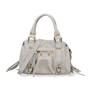 Borsa a spalla da donna - Modello Erisia - Vera pelle - 25.0 x 15.0 x 10.0 cm