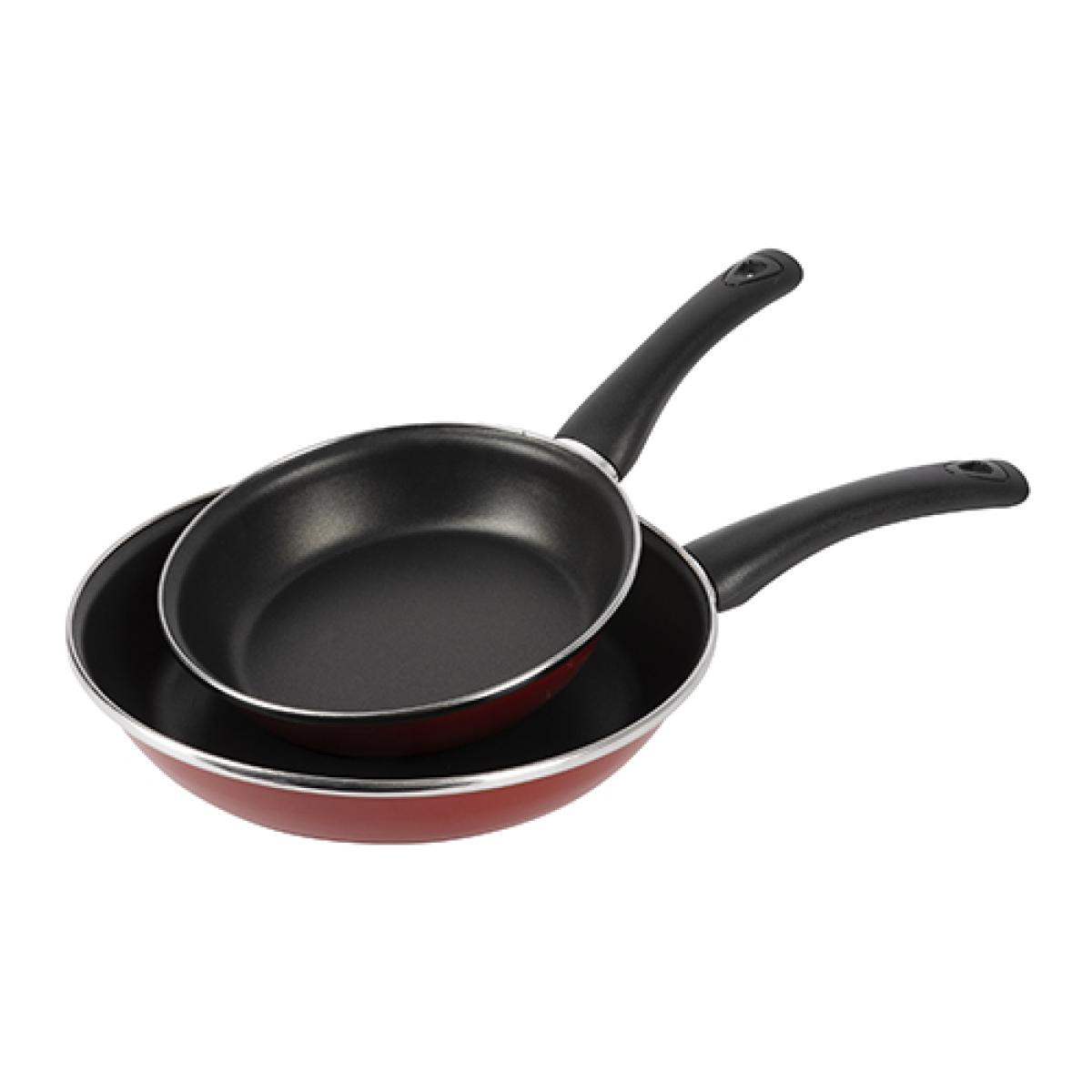 SET 2PC COOKWARE ALUMINIO FORJADO ROJO IND CLASSIQUE BG