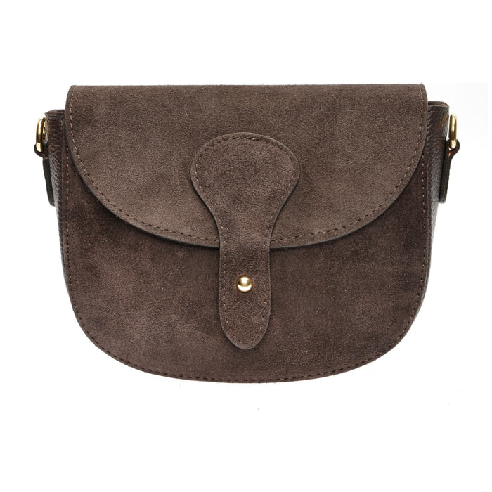 Borsa a spalla Anna Luchini Marrone