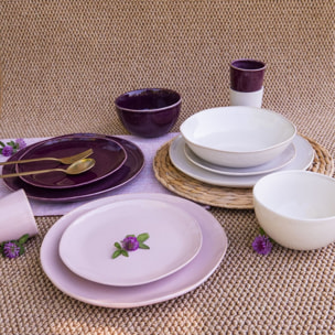 Lot de 6 assiettes creuses, TERRA