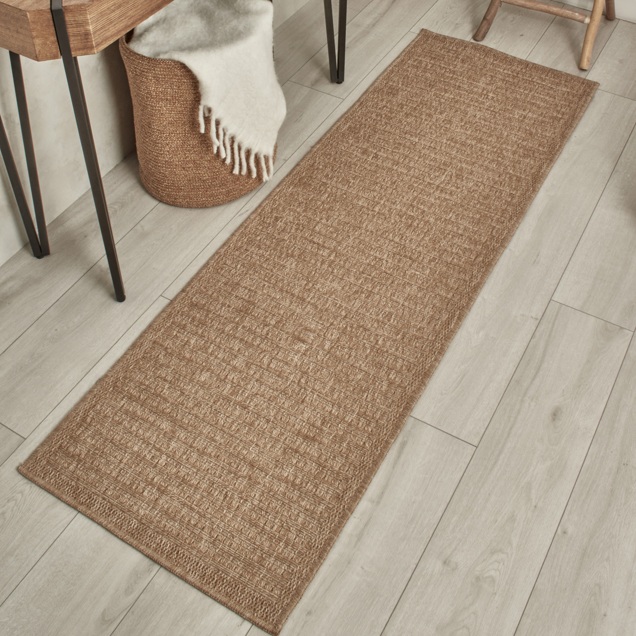 Nature - tapis aspect jute naturel beige