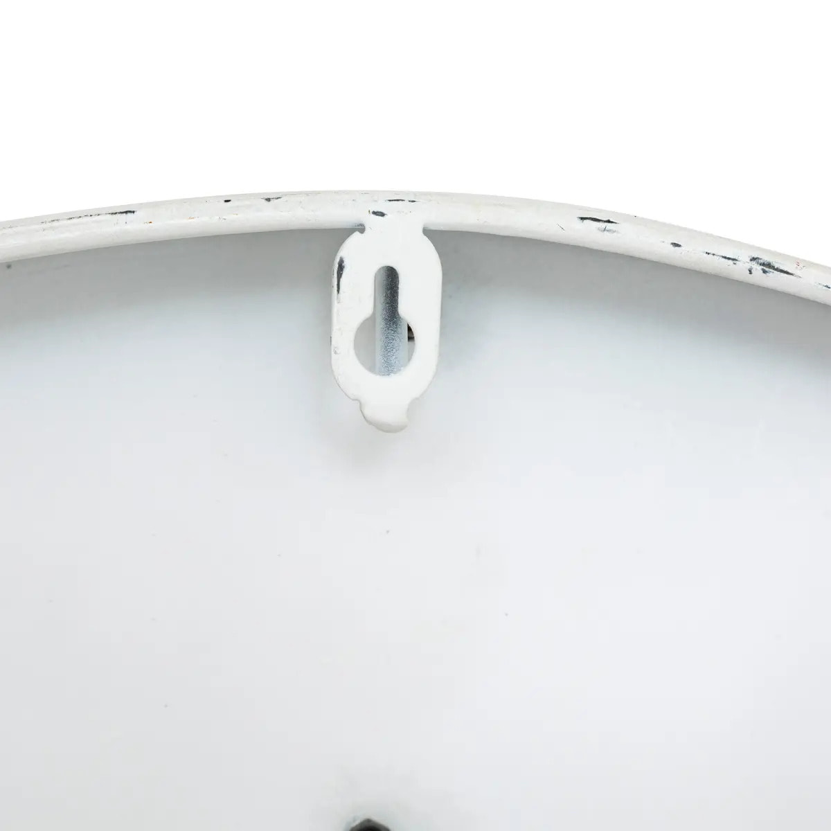 Horloge "Alisha" gris clair D56cm