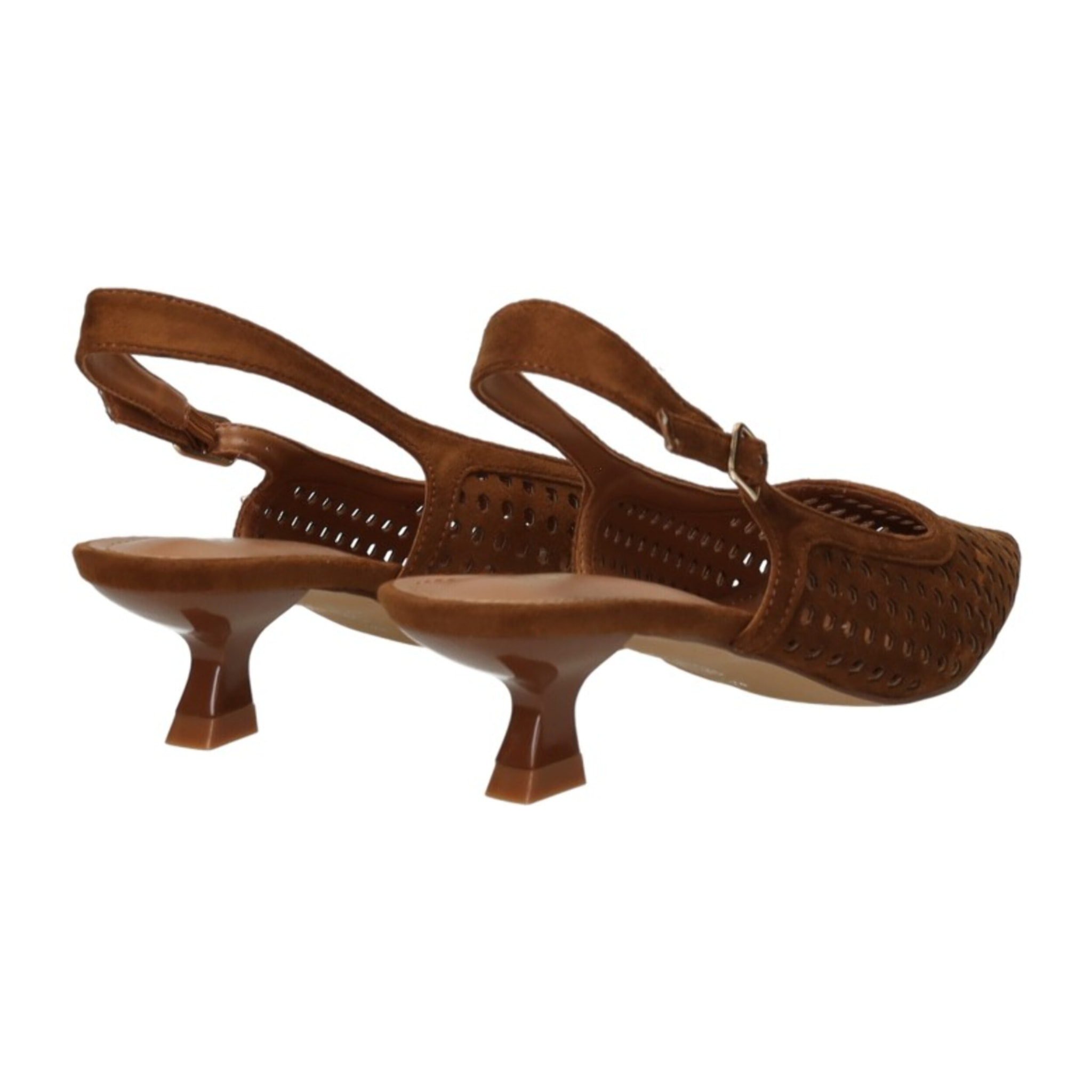 Décolleté sling back Donna Tata Italia Marrone