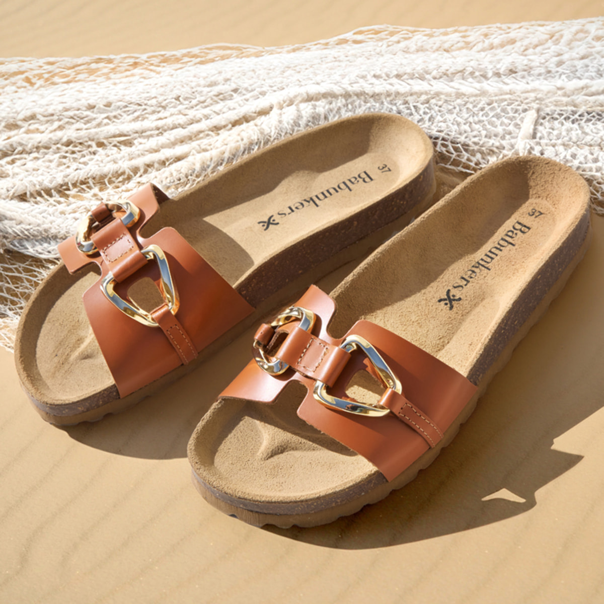 Sandalia BABUNKERS MARRON