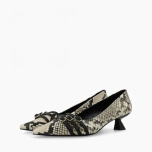 ZAPATOS DE SALÓN ANIMAL PRINT A-ROMA