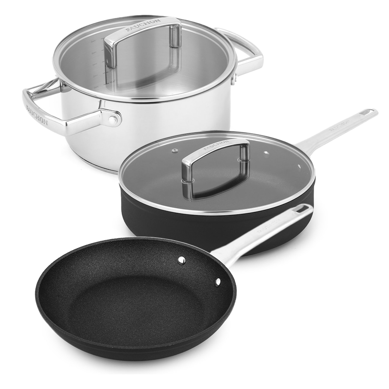 Set 5 pièces  antiadhésive aluminium SIGNATURE