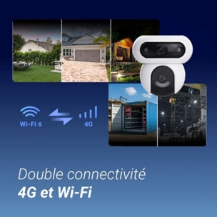 Caméra de surveillance EZVIZ HB90X 4G & Wifi Kit