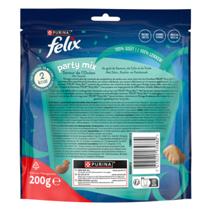 FELIX Party Mix Saveur Océan 200g - Lot de 5