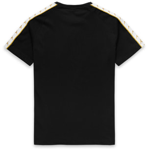 T-Shirts & Top Kappa Uomo 222 Banda Coen Slim Nero