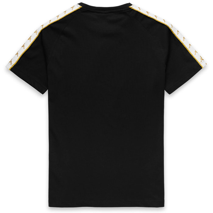 T-Shirts & Top Kappa Uomo 222 Banda Coen Slim Nero