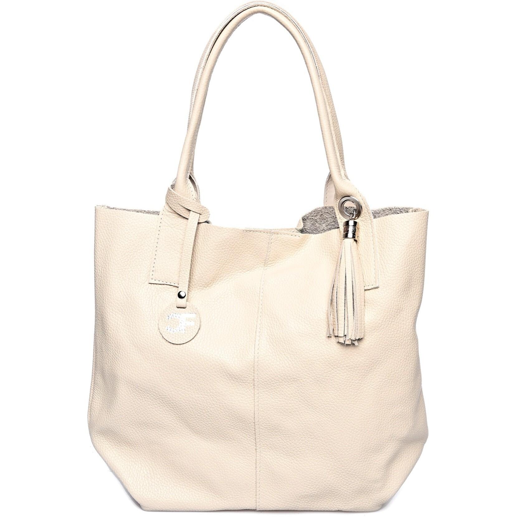 Borsa a mano Carla Ferreri Beige