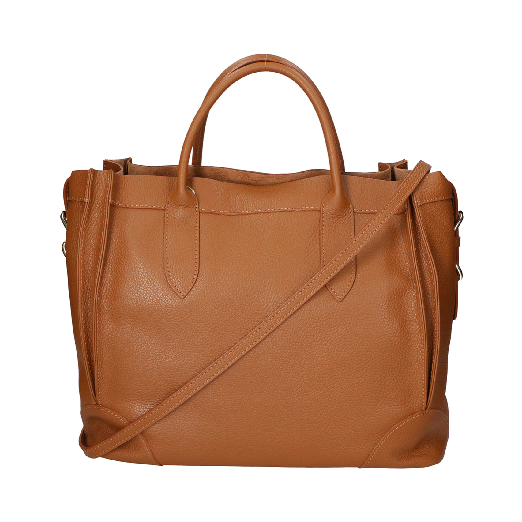 Borsa a mano da Donna Doralice in Vera Pelle Made in Italy 31x38x17 cm