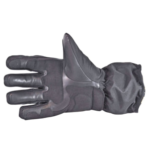 GUANTE POLAR NEGRO GRIS