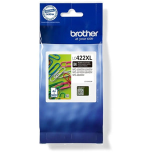 Cartouche d'encre BROTHER Originale LC422 XL Haute Capacité Noire - LC422XLBK