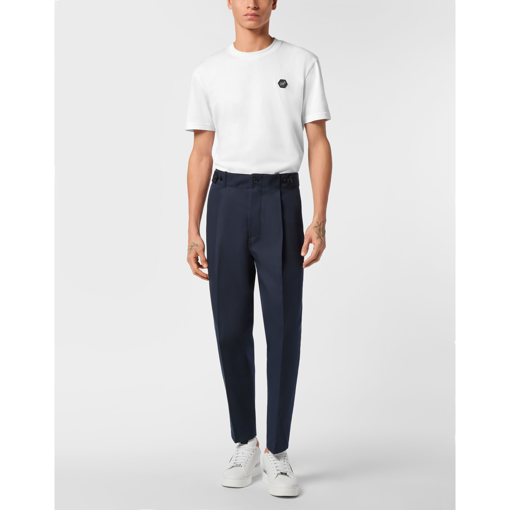 PHILIPP PLEIN Trousers Chinos fit