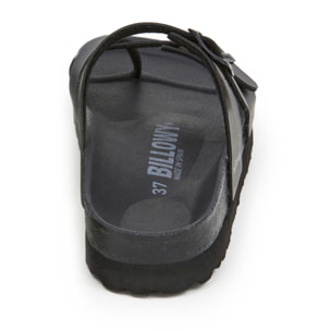 SANDALO CON ZEPPA BILLOWY NERO