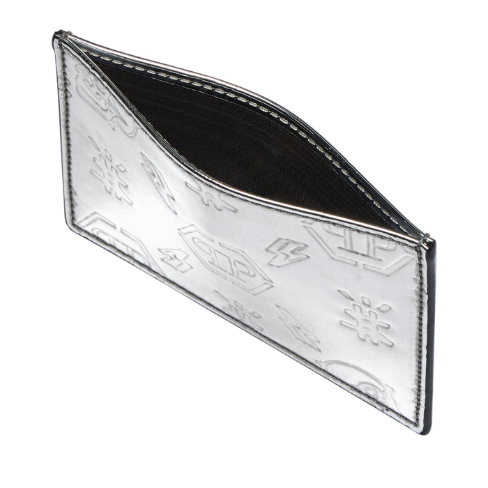 PHILIPP PLEIN Porta carte di credito MONOGRAM