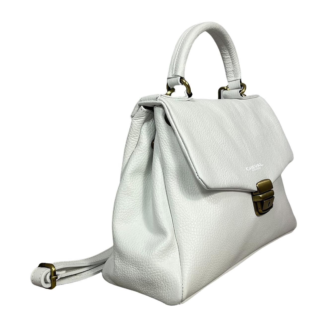 Borsa a mano Cheval Firenze Aurora Bianco