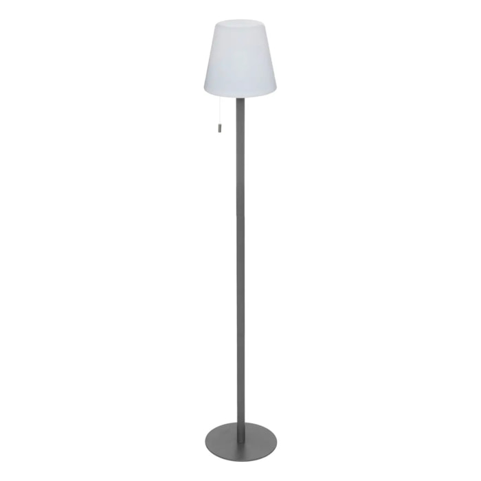 Lampadaire extérieur "Zack" H108cm graphite