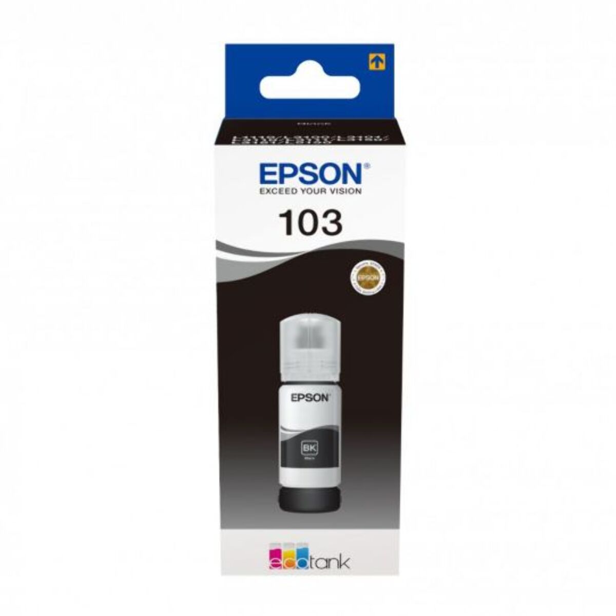 Cartouche d'encre EPSON Ecotank Bouteille 103 Noir