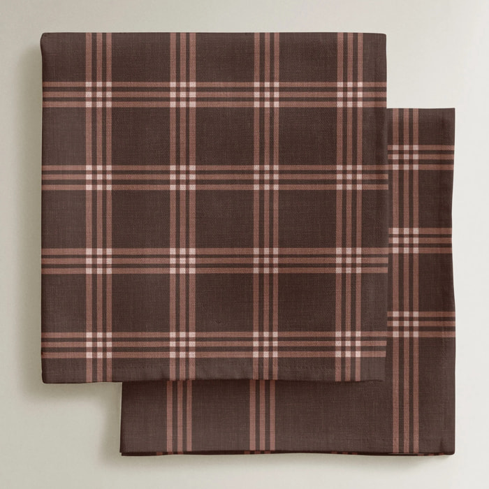 Lot de 4 serviettes Gus