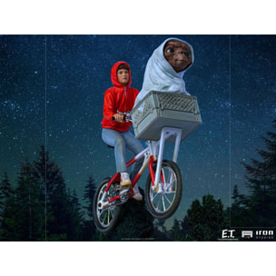 E.T. L'Extraterrestre Art Scale Statua 1/10 E.T. ed Elliot 24 Cm Iron Studios