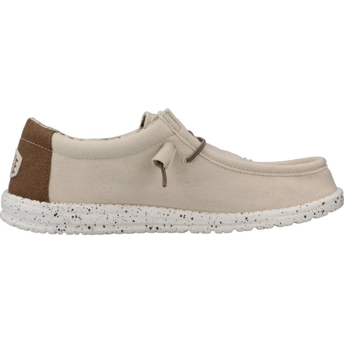 DERBIES - OXFORD HEY DUDE WALLY STRETCH CANVAS