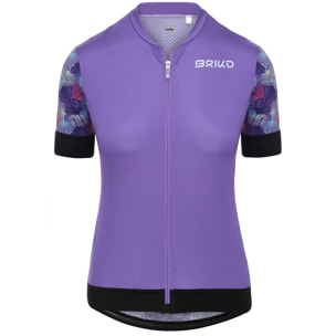 Maglie gioco Briko Donna Viola Jerseyka Bloom Lady