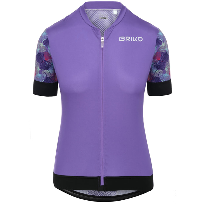 Maglie gioco Briko Donna Viola Jerseyka Bloom Lady