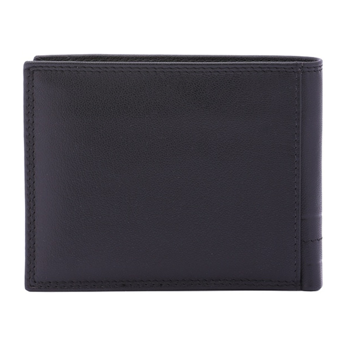 Portafoglio uomo in vera pelle - Modello False - Artigianale - 10.0 x 12.5 x 2.0 cm