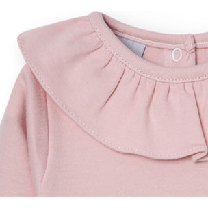 Body bebé manga larga cuello volante