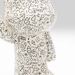 Déco ours graffiti ballon 60cm Kare Design