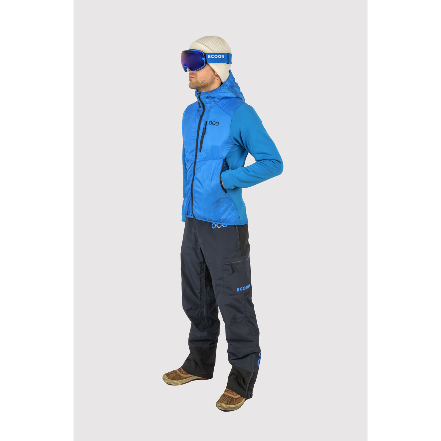 Pantaloni da uomo ECOExplorer Pants di ECOON - Blu