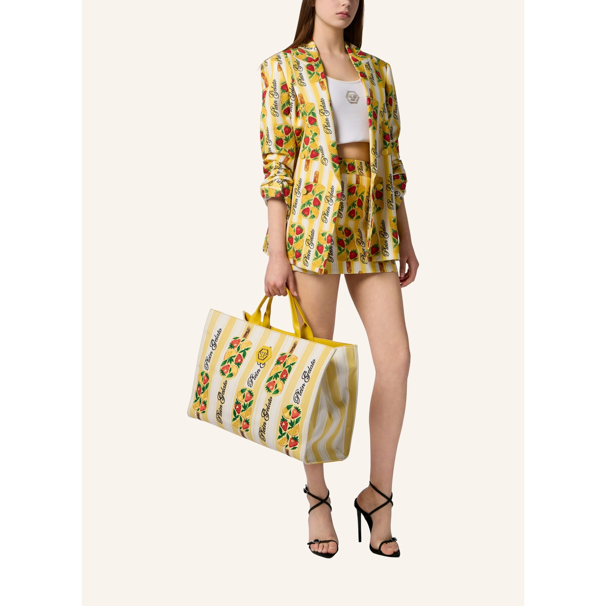 PHILIPP PLEIN Double-Breasted Duke Blazer Plein Gelato