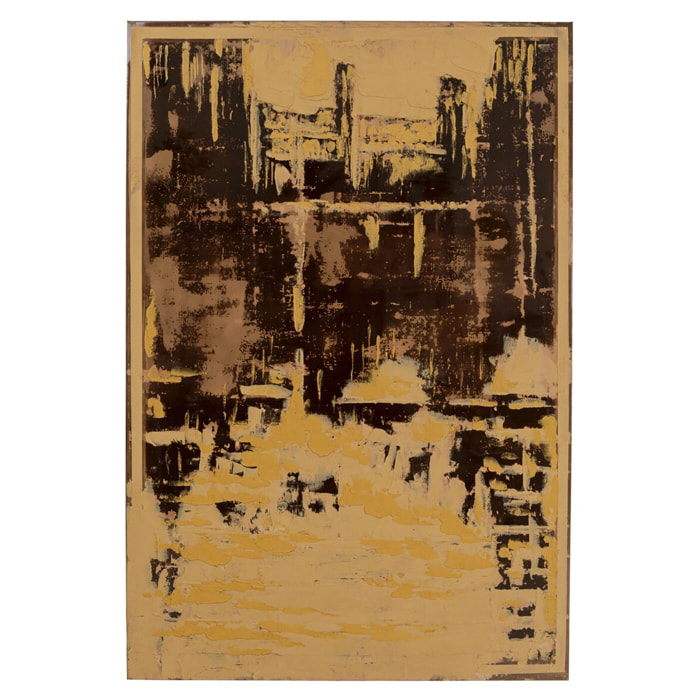 Tableau Artistas 120x180cm doré Kare Design