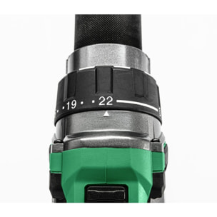 Perceuse Visseuse 140 Nm - HIKOKI - avec 2 batteries 18V 5.0Ah - chargeur - coffret plastique - DS18DCWPZ