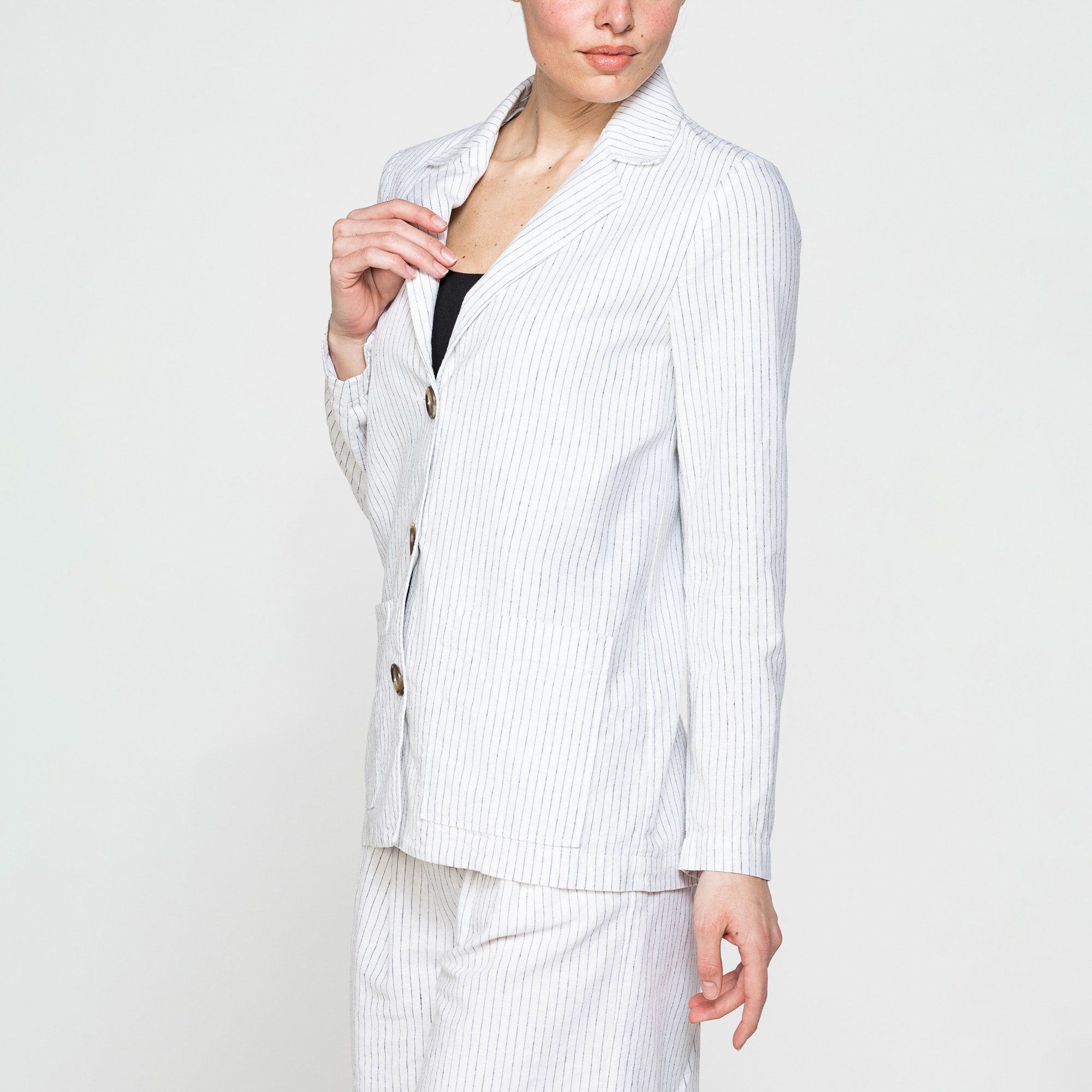 BLAZER IN LINO COTONE