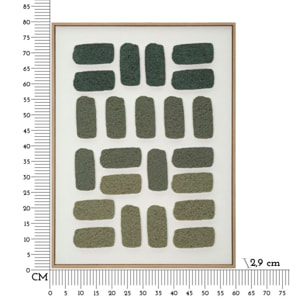 DIPINTO SU TELA 3D C/CORNICE -A- CM 60X2,9X80