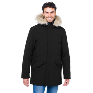 Chaqueta Hot Buttered Revelstoke acolchada con capucha Negro